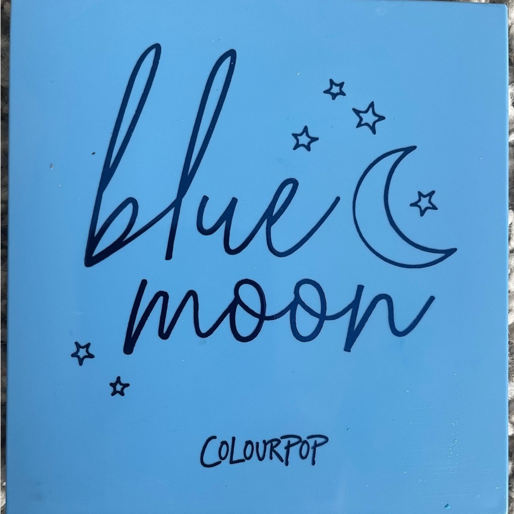 Blue Moon Colourpop eyeshadow pallet- new in box